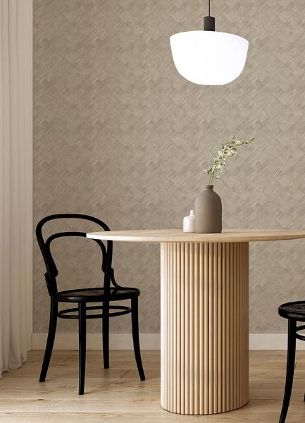 A Street Prints Thriller Grey Wood Tile Wallpaper
