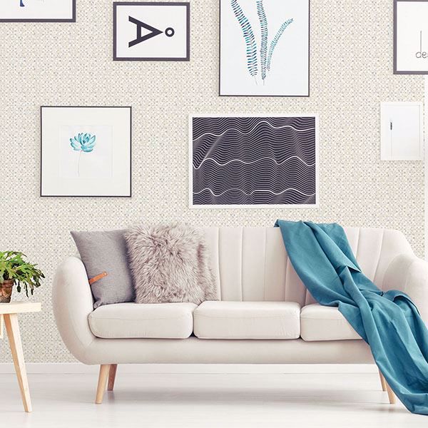 A Street Prints Tia Light Blue Texture Wallpaper