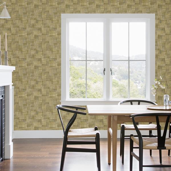 A Street Prints Ting Brown Lattice Wallpaper
