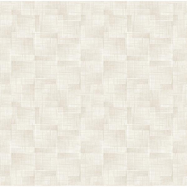 a street prints Ting Cream Lattice Wallpaper