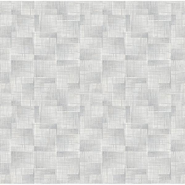 a street prints Ting Light Blue Lattice Wallpaper