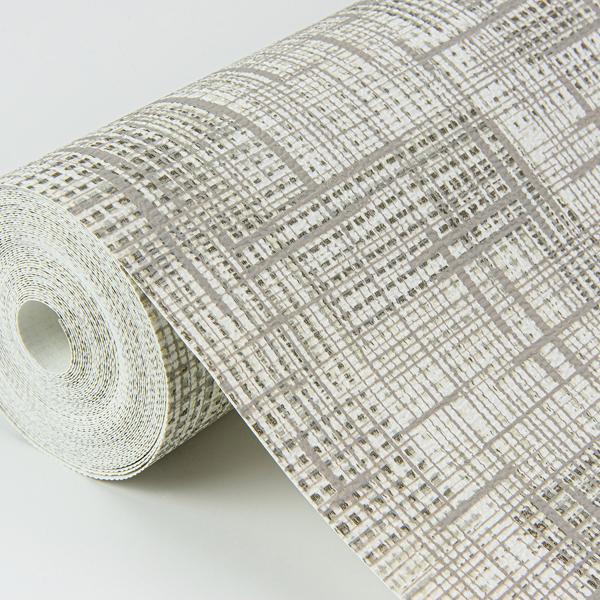 A Street Prints Ting Taupe Lattice Wallpaper