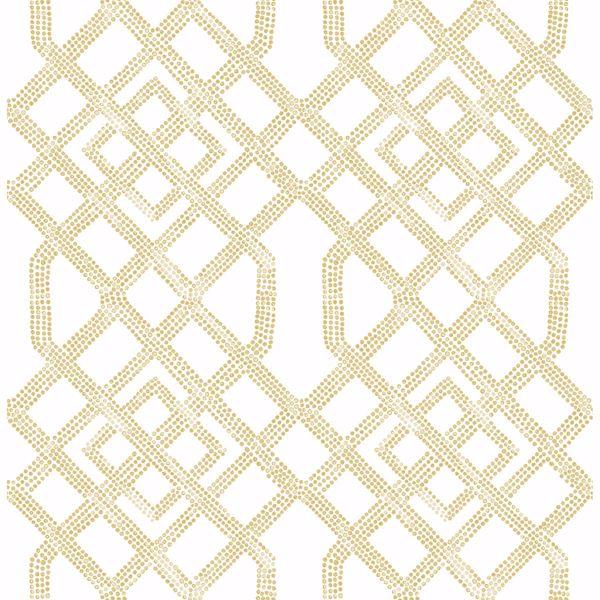 a street prints Traverse Beige Trellis Wallpaper