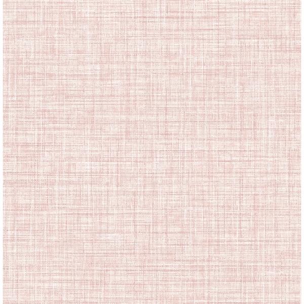 a street prints Tuckernuck Pink Linen Wallpaper