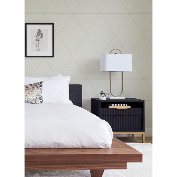 A Street Prints Twilight Bone Geometric Wallpaper