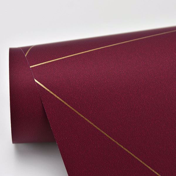 A Street Prints Twilight Red Geometric Wallpaper