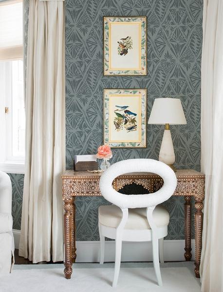 A Street Prints Urbane Denim Diamonds Wallpaper