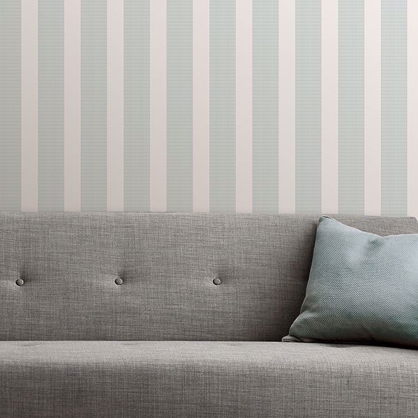A Street Prints Visby Slate Stripe Wallpaper