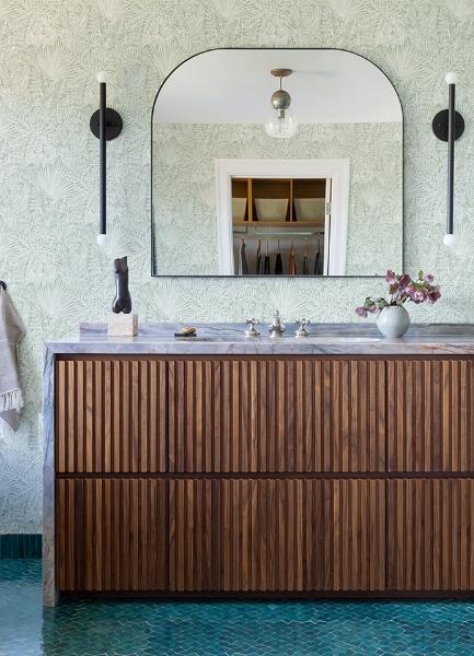 A Street Prints Vita Sage Botanical Wallpaper