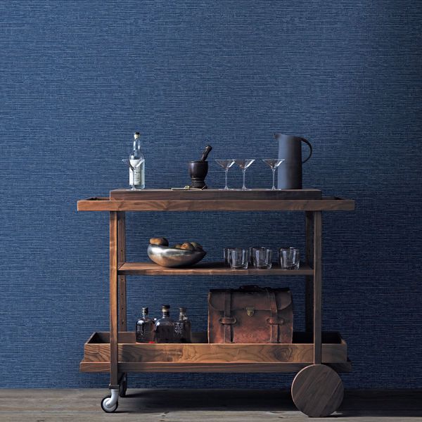 A Street Prints Vivanta Navy Texture Wallpaper