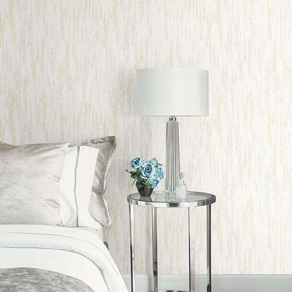 A Street Prints Wisp Gold Texture Wallpaper