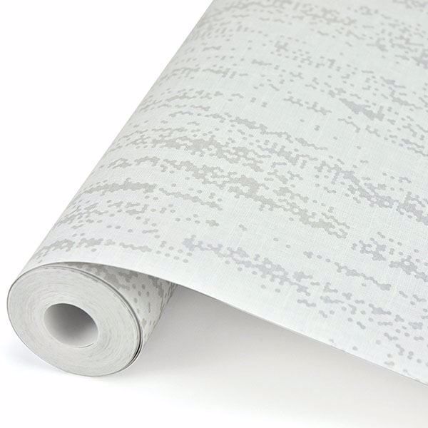 A Street Prints Wisp Silver Texture Wallpaper