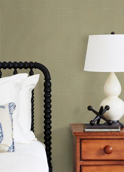 A Street Prints Yanyu Sage Paper Weave Wallpaper