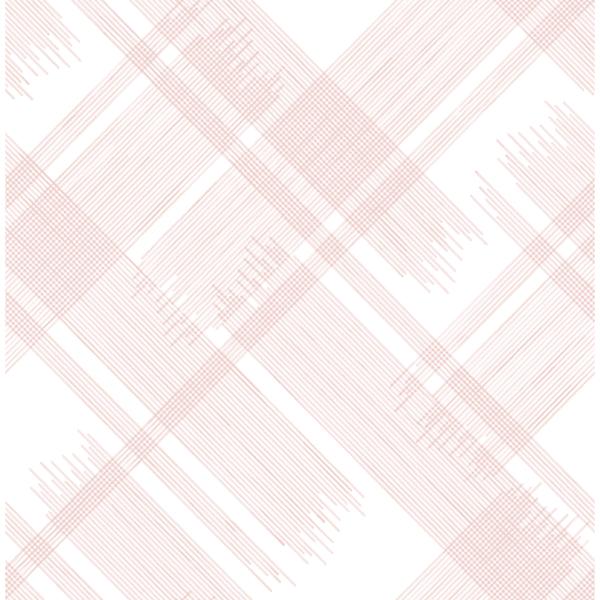 a street prints Zag Pink Modern Plaid Wallpaper