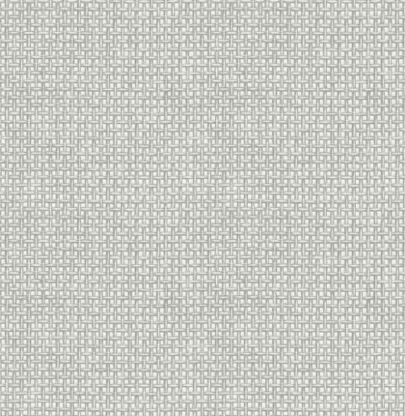a street prints Zia Grey Basketweave Wallpaper