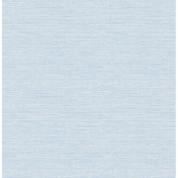 a street prints Agave Bliss Sky Blue Faux Grasscloth Wallpaper