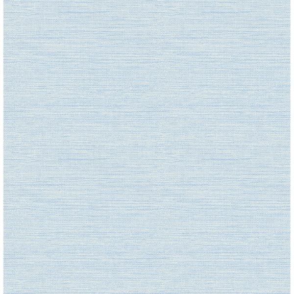 a street prints Agave Blue Faux Grasscloth Wallpaper