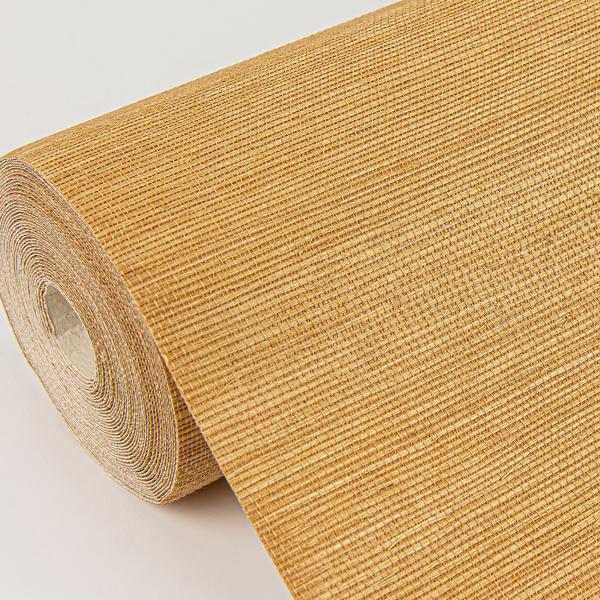 A Street Prints Aiko Orange Sisal Grasscloth Wallpaper