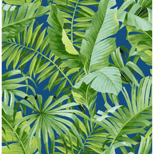 a street prints Alfresco Jade Tropical Palm Wallpaper