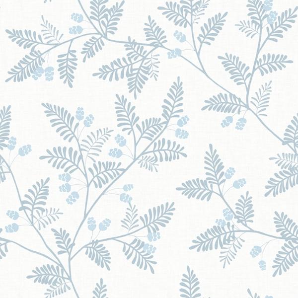 a street prints Ardell Light Blue Botanical Wallpaper