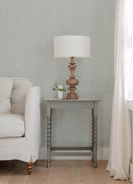 A Street Prints Ashbee Light Grey Faux Fabric Wallpaper