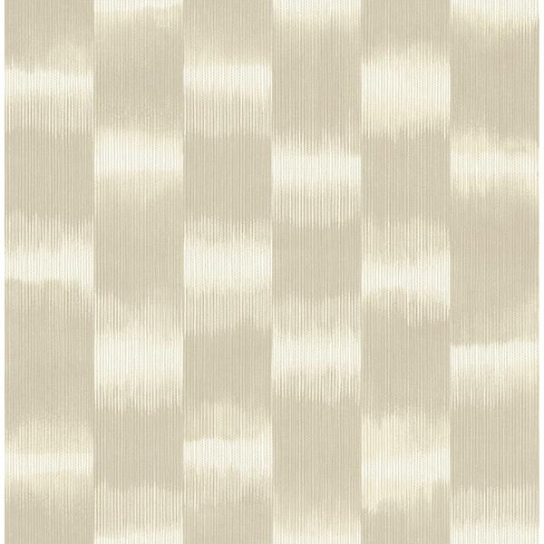 a street prints Baldwin Champagne Shibori Stripe Wallpaper