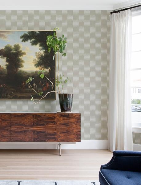 A Street Prints Baldwin Pearl Shibori Stripe Wallpaper