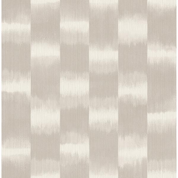 a street prints Baldwin Taupe Shibori Stripe Wallpaper