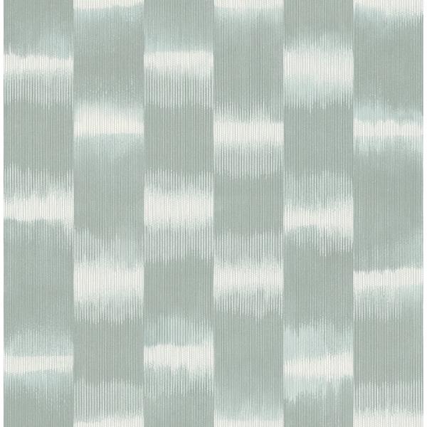 a street prints Baldwin Teal Shibori Stripe Wallpaper