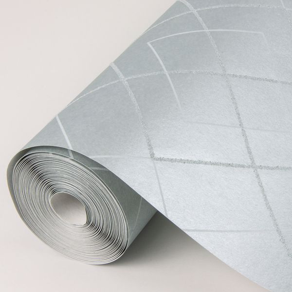 A Street Prints Ballard Light Blue Geometric Wallpaper- Scott Living