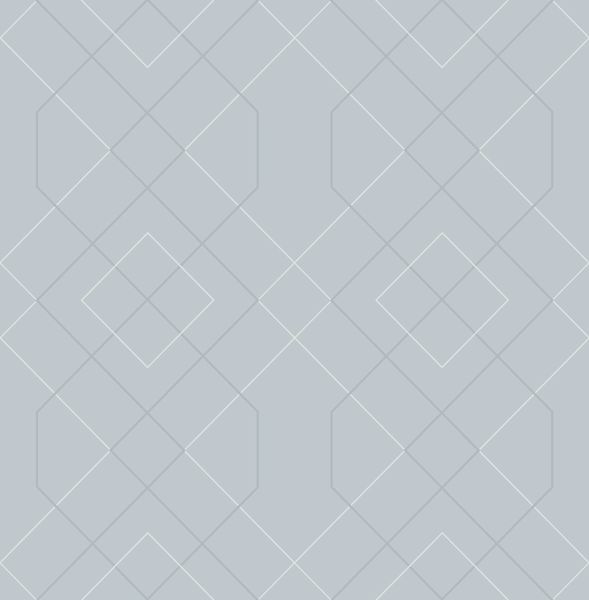 a street prints Ballard Light Blue Geometric Wallpaper- Scott Living