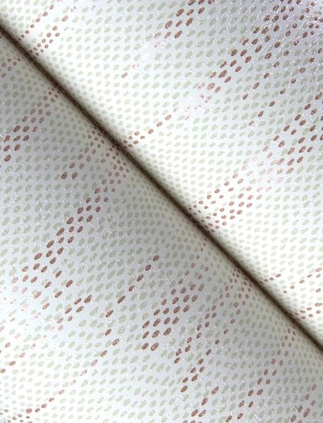 A Street Prints Baris Rose Gold Stipple Stripe Wallpaper