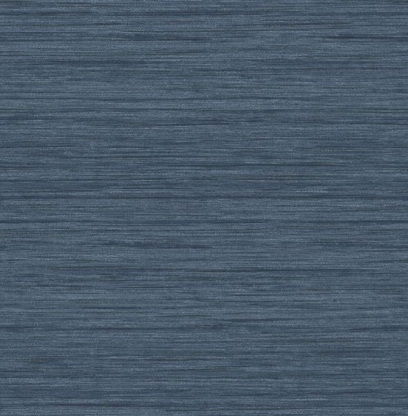 a street prints Barnaby Indigo Faux Grasscloth Wallpaper- Scott Living