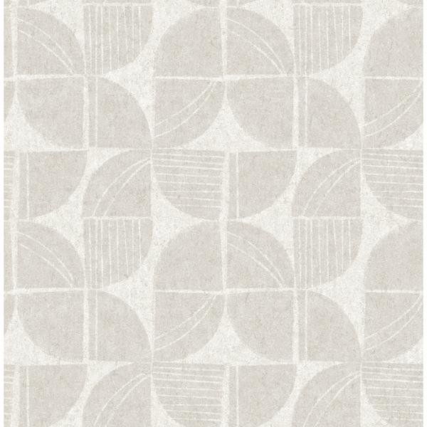 a street prints Baxter Bone Semicircle Mosaic Wallpaper