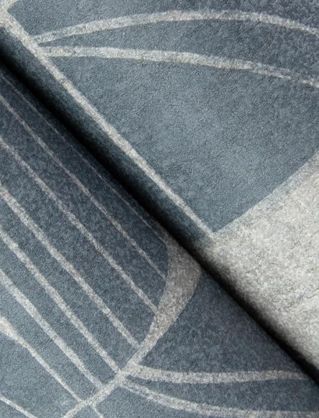 A Street Prints Baxter Denim Semicircle Mosaic Wallpaper