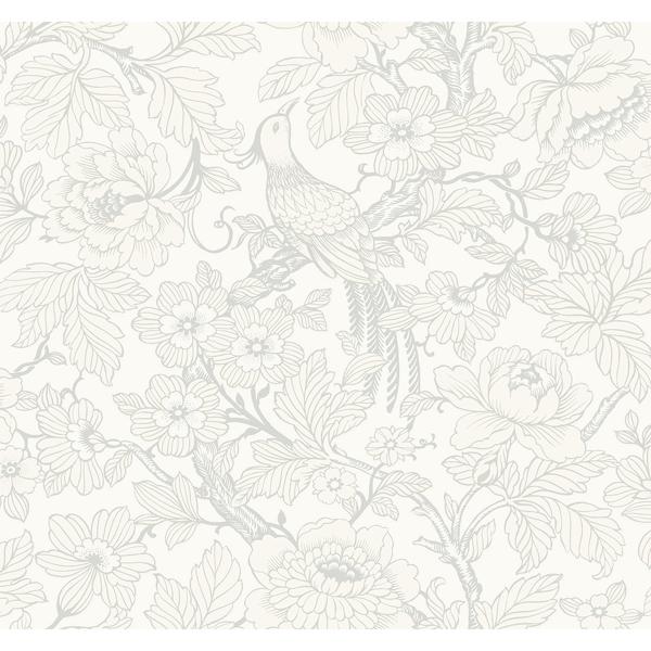 a street prints Beaufort Dove Peony Chinoiserie Wallpaper