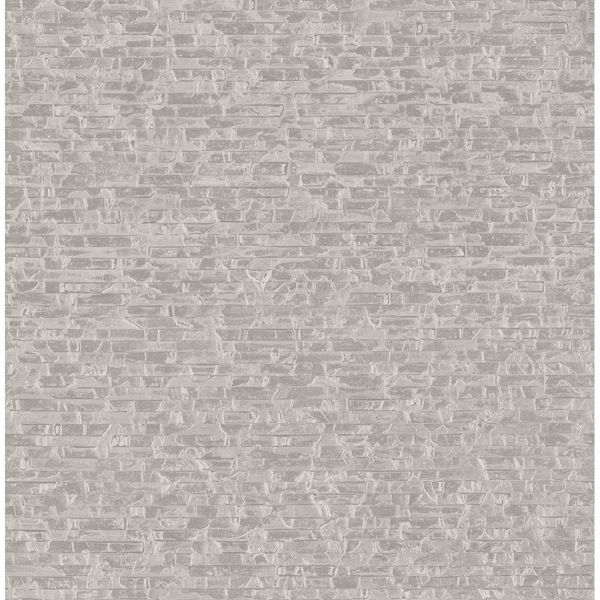 a street prints Belvedere Grey Faux Slate Wallpaper