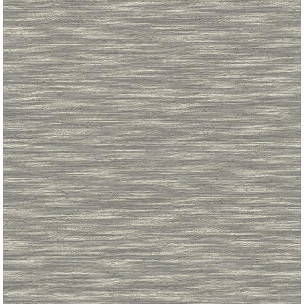 a street prints Benson Brown Variegated Stripe Wallpaper