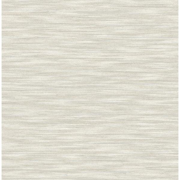 a street prints Benson Light Grey Faux Fabric Wallpaper