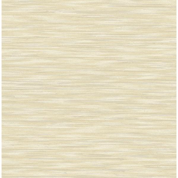 a street prints Benson Yellow Faux Fabric Wallpaper