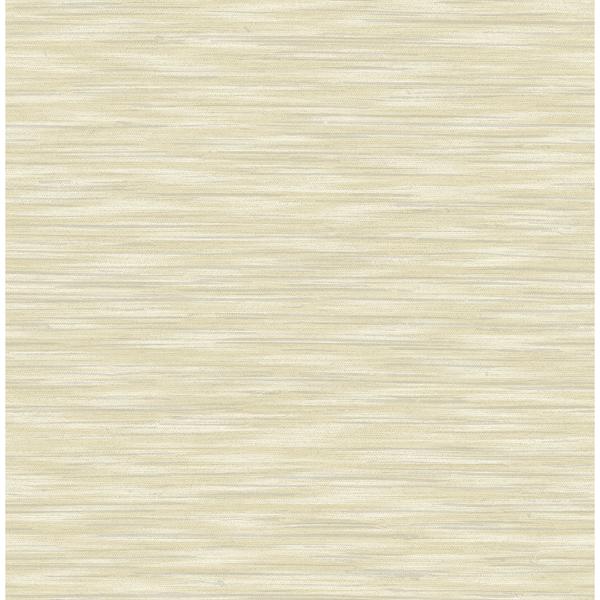 a street prints Benson Yellow Variegated Stripe Wallpaper