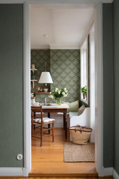 A Street Prints Blackberry Grey Vine Trellis Wallpaper