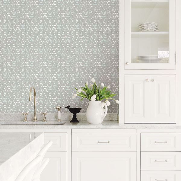 A Street Prints Blissful Light Blue Harlequin Wallpaper