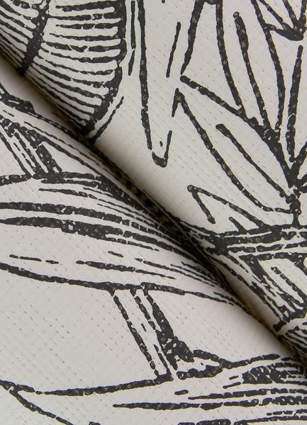 A Street Prints Brentwood Black Palm Leaves Wallpaper By Scott Living