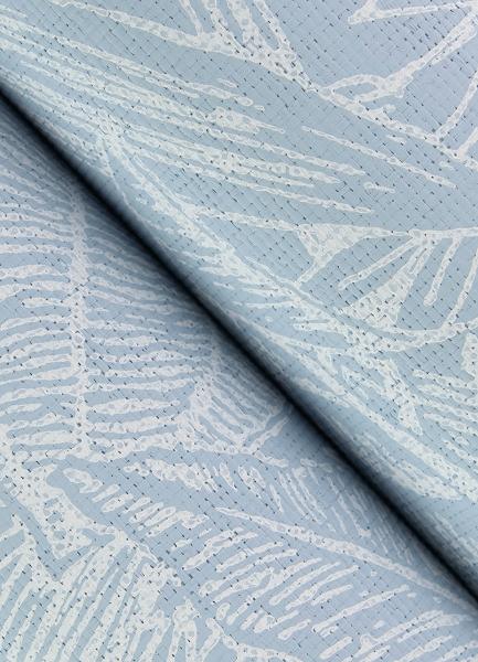 A Street Prints Brentwood Sky Blue Palm Leaves Wallpaper By Scott Living