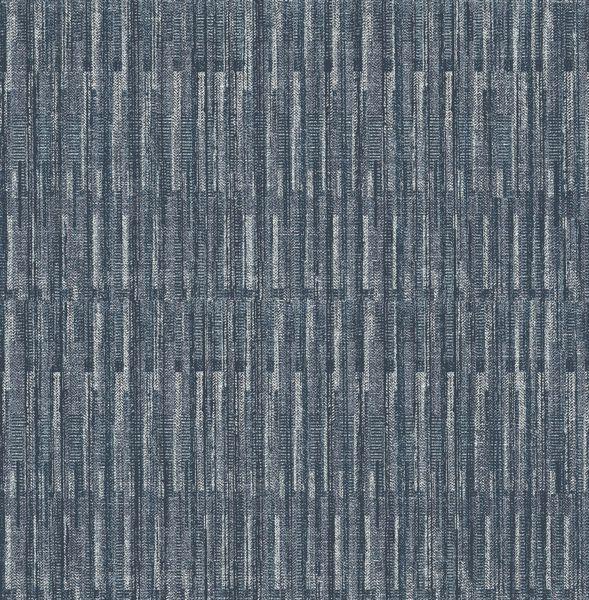 a street prints Brixton Indigo Texture Wallpaper- Scott Living