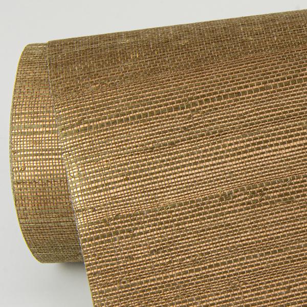 A Street Prints Caihon Bronze Sisal Grasscloth Wallpaper