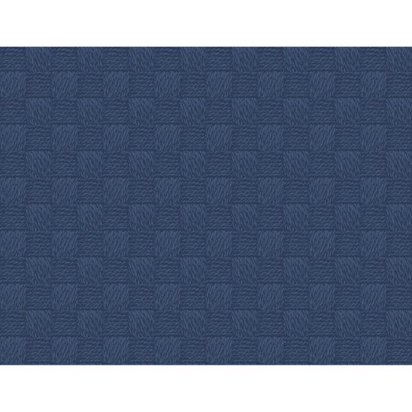 a street prints Calabash Navy Rope Basketweave Wallpaper