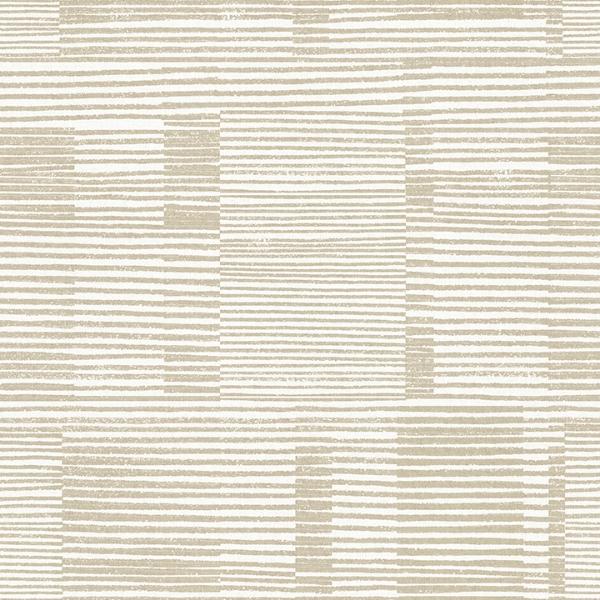 a street prints Callaway Beige Woven Stripes Wallpaper
