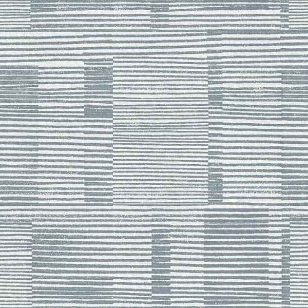 a street prints Callaway Denim Woven Stripes Wallpaper